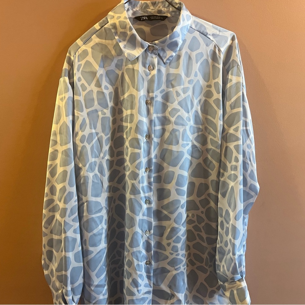 Zara Blouse RN77302 size large good condition